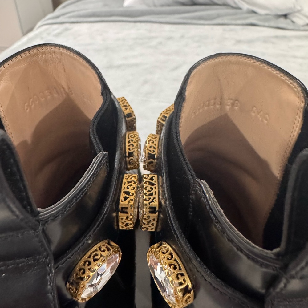 Gucci Black Leather Ankle Boots - Picture 8 of 11
